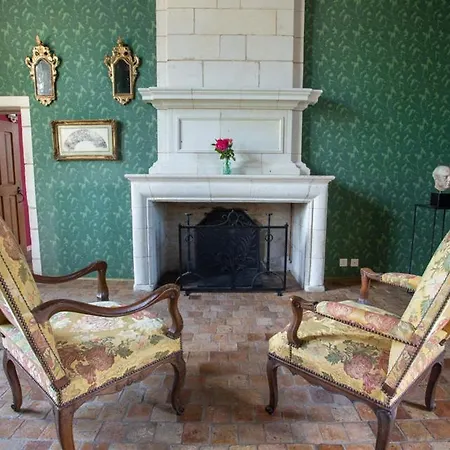 לינה וארוחת בוקר Chateau De Chappe Les Bois-d'Anjou