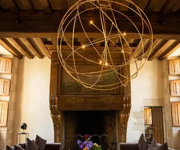 לינה וארוחת בוקר Chateau De Chappe Les Bois-d'Anjou